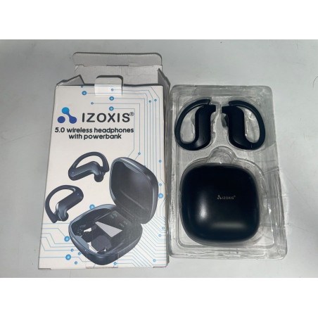 Belaidės ausinės Izoxis + Powerbank case (Prekė su defektu 9901766)