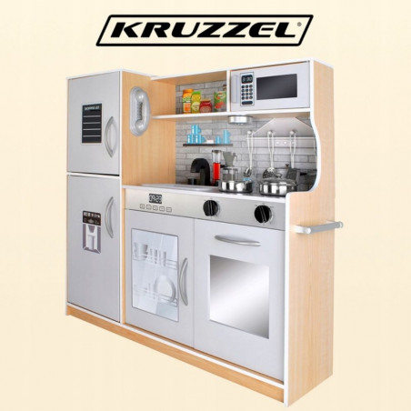 Medinė virtuvė su priedais KR22115