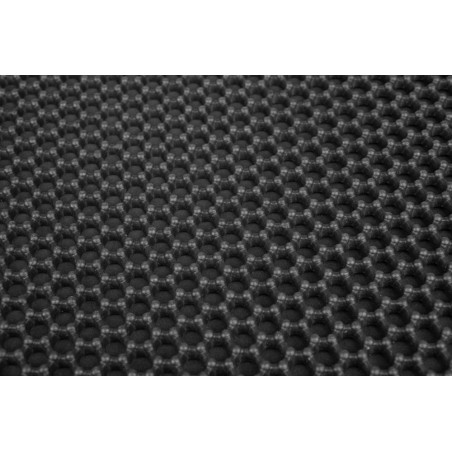 Dvisluoksnis kačių kraiko kilimėlis 50x40 cm, juodas