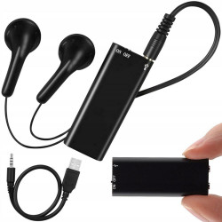 Mini diktofonas su ausinėmis N80, 8GB
