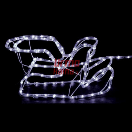 LED dekoracija 3D šviečiantis elnias su rogėmis S CL3