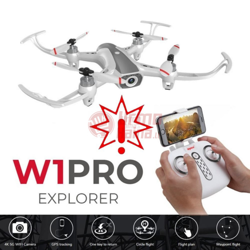 Dronas su kamera Syma W1 PRO GPS (Prekė su defektu 9901819)