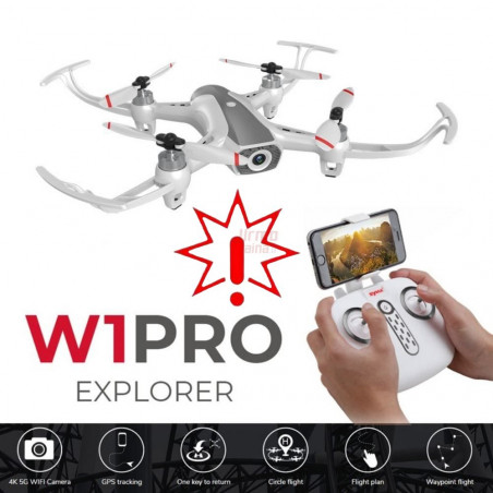Dronas su kamera Syma W1 PRO GPS (Prekė su defektu 9901846)