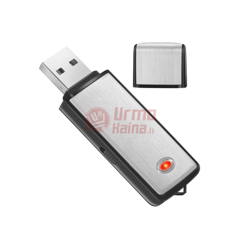 Slaptas mini diktofonas - USB įrašymo įrenginys