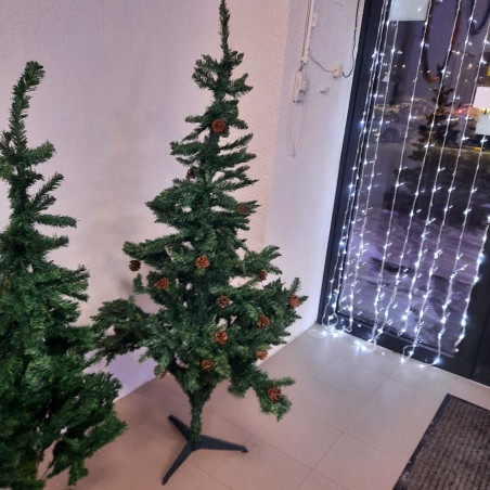 Kalėdų eglutė su kankorėžiais PL180 cm (Prekė su defektu 9901864)