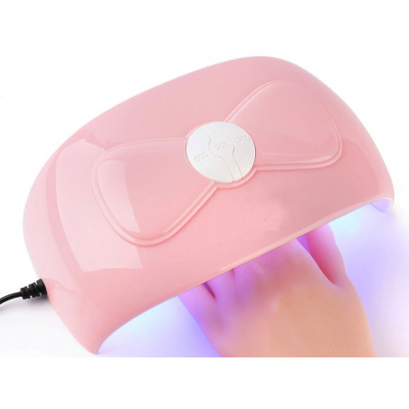 UV lempa nagams 18 LED 54 W, rožinė