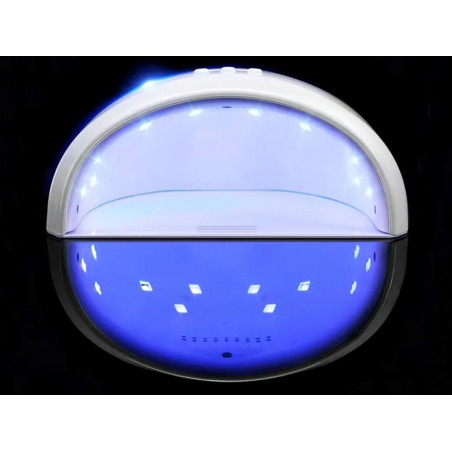 Manikiūro rinkinys - UV lempa nagams 12 LED 12 W + freza su 5 antgaliais