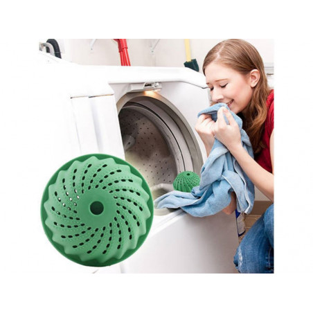 Kamuolys skalbimui be miltelių ar skalbiklio