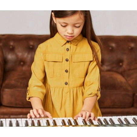 Vaikiškas sintezatorius su mikrofonu, 61 klavišas Kruzzel