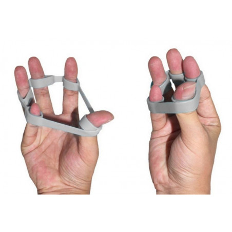 Pasipriešinimo žiedų rinkinys rankų ir riešų pratimams su dėklu 9 vnt.