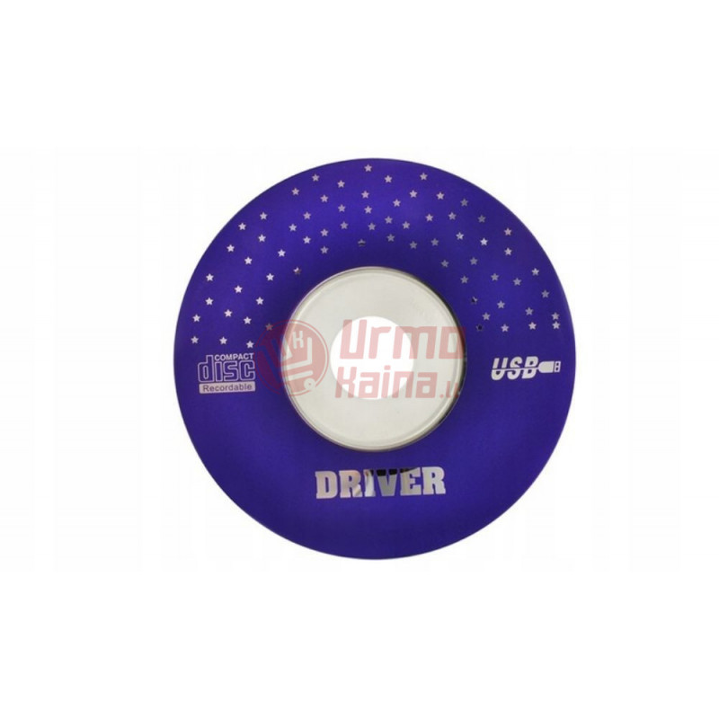 Nešiojamas išorinis CD DVD kompaktų skaitytuvas ir įrašymo įrenginys HC04