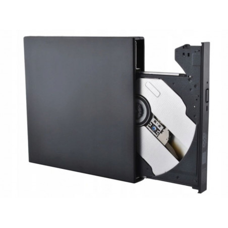Nešiojamas išorinis CD DVD kompaktų skaitytuvas ir įrašymo įrenginys HC04