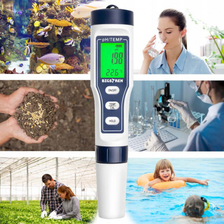 Skaitmeninis LED vandens kokybės testeris BG