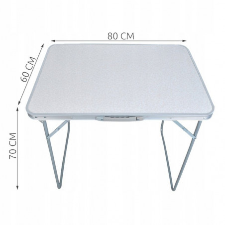 Sulansktomas stovyklavimo stalas TR TS  80x60x70 cm