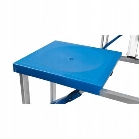 Turistinis sulankstomas stalas - lagaminas su 2 suolais TR23239, mėlynas