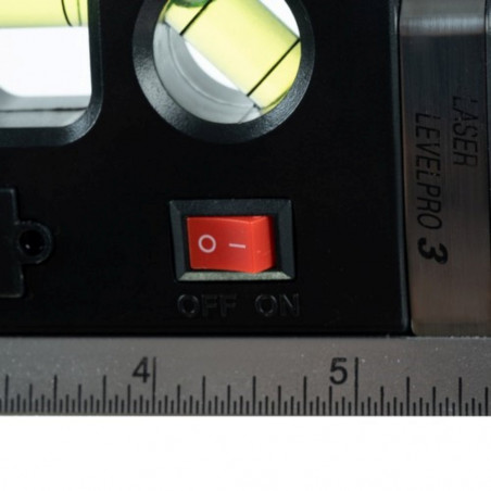 Lazerinis gulsčiukas su matavimo rulete BL01