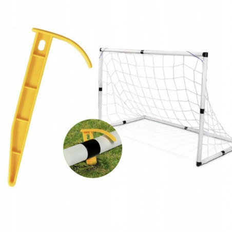 Vaikiški futbolo vartai + kamuolys ir pompa 120x40x80 cm FV01