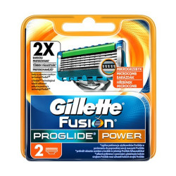 Gillette Fusion Proglide POWER skutimosi peiliukai 2 vnt.
