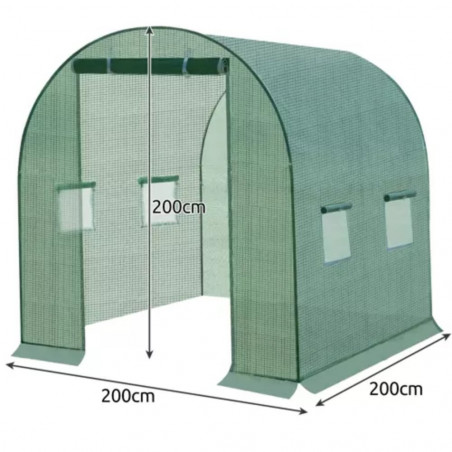 Arkinis šiltnamis daigykla 2x2x2m GA01