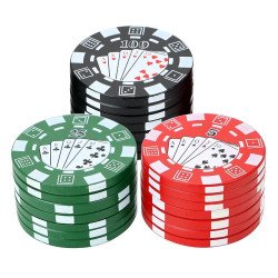 Tabako smulkintuvas Poker Chip