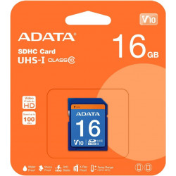 ADATA Premier 16GB SDHC UHS-I U1 Memory Card (ASDH16GUICL10-R)