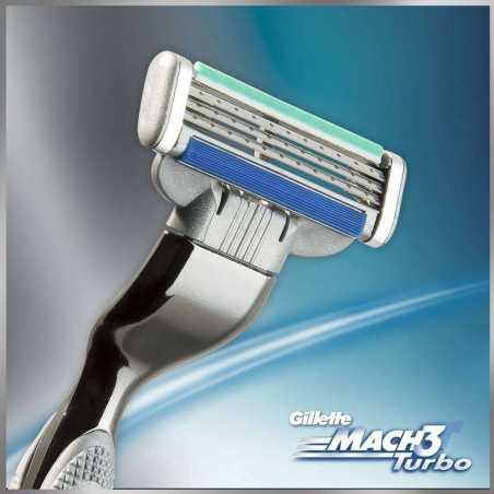 Gillette Mach 3 Turbo Skutimosi peiliukai 8 vnt.