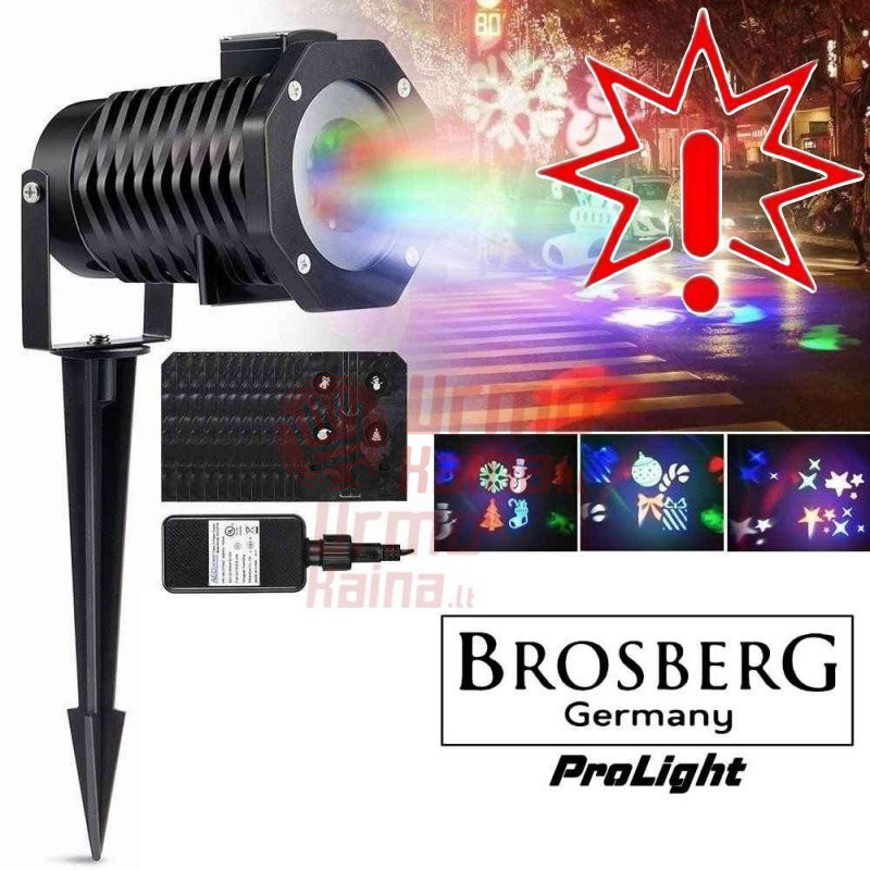 Lauko lazeris Brosberg Germany ProLight RGL 2in1 1405039 (Prekė su defektu 9901247)