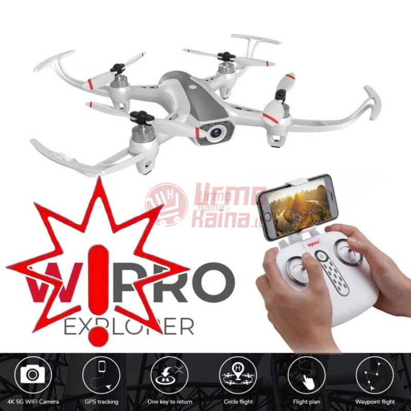 Dronas su kamera Syma W1 PRO GPS (Prekė su defektu 9902022)