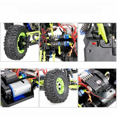 RC mašinėlė WLtoys 12428 2.G 4WD | Radijo bangomis valdomi žaislai