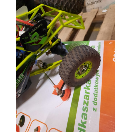 RC mašinėlė su pultu Rock Crawler 1:18 4WD, žalias (Prekė su defektu 9902060)