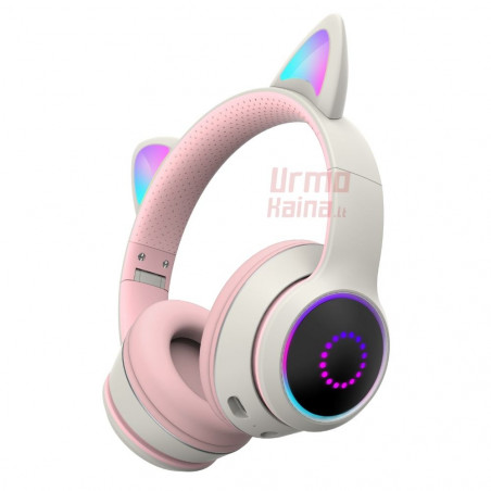 Žaidimų ausinės Cat Ears RGB K26