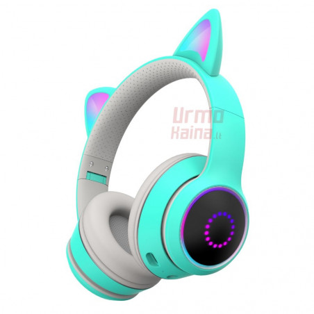 Žaidimų ausinės Cat Ears RGB K26