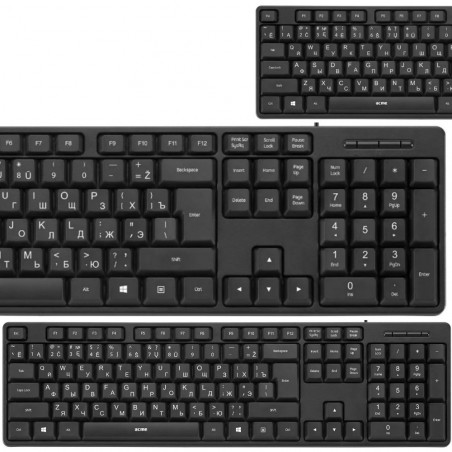 Acme KS06 Wired, Keyboard layout EN, USB, Black 314230