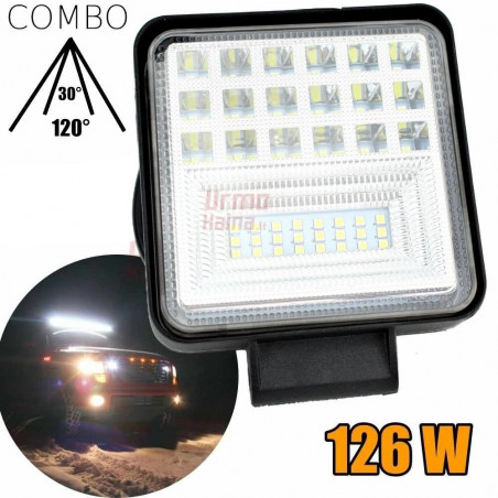 LED darbinis žibintas 126W COMBO