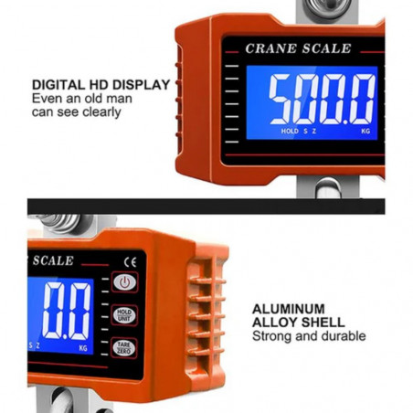 Kraninės svarstyklės ET02 LCD 1500 kg