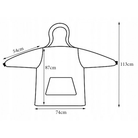 Oversize XXL džemperis 2in1, šviesiai rožinė