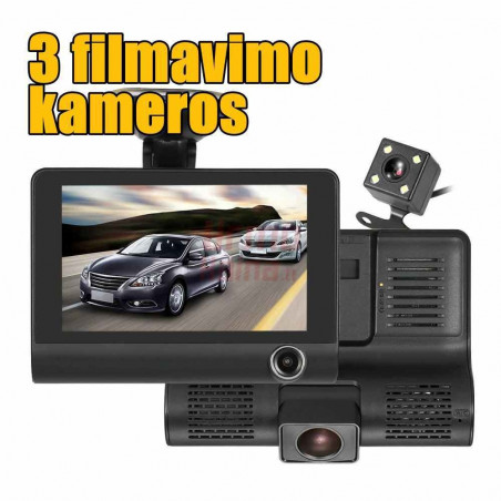 Vaizdo registratorius | DVR MIRROR M55K