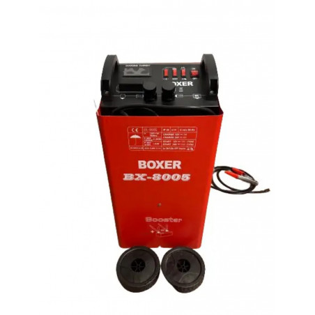 Akumuliatoriaus kroviklis su užvedimo funkcija - paleidėjas BOXER BX8005 750A 15kW