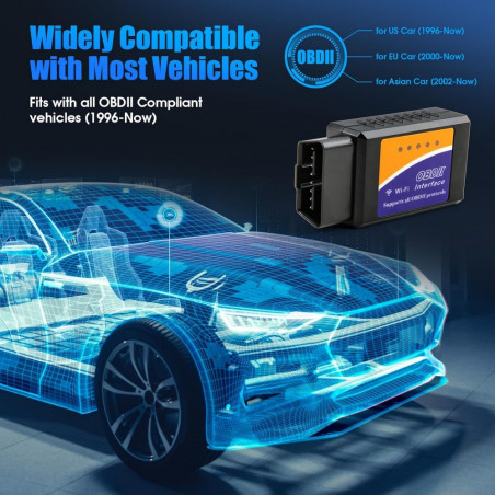 Automobilių diagnostinis prietaisas OBD2 Bluetooth VG1