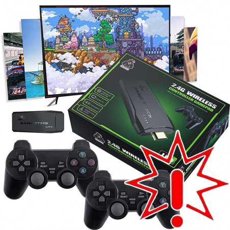 Žaidimų konsolė GAME STICK Lite 4K (Prekė su defektu 9902142)