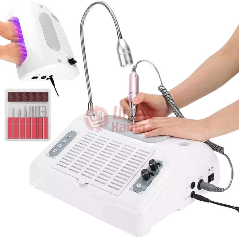 Nagų šlifavimo aparatas - freza ND777 80W 5in1