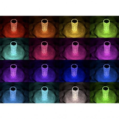 Stalinis šviestuvas su krištolo efektu RGB