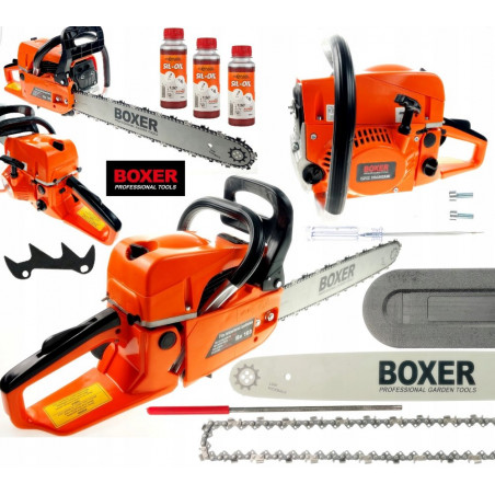 Benzininis grandininis pjūklas BOXER BX101 5,9 AG (4,4 kW)