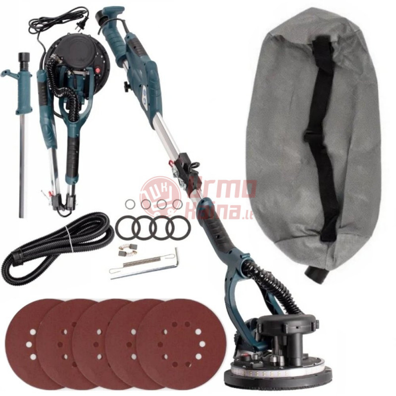 Gipso glaisto šlifuoklis (žirafa) BOXER BX700 2200W 230V