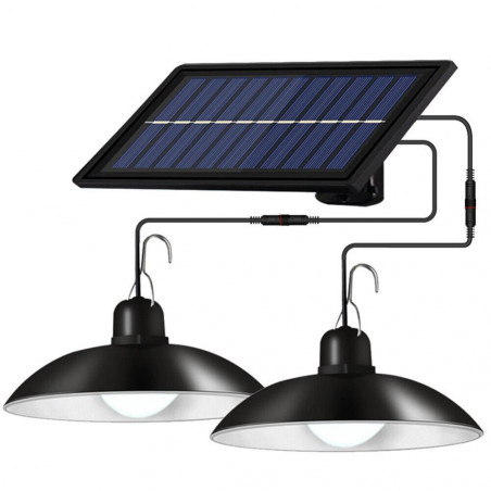 Lauko šviestuvų komplektas Solar 2x 90Lm