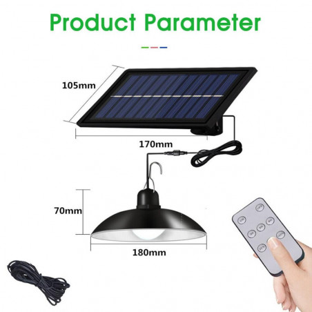 Lauko šviestuvų komplektas Solar 2x 90Lm