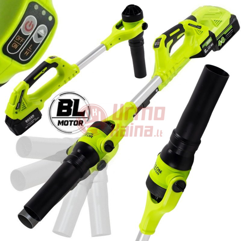Akumuliatorinis lapų pūstuvas Boxer BX111E 800 m³/h