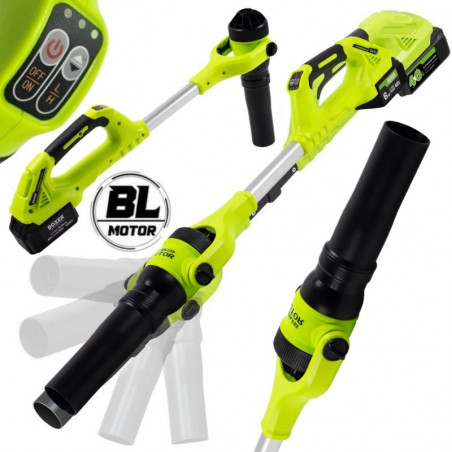 Akumuliatorinis lapų pūstuvas Boxer BX111E 800 m³/h