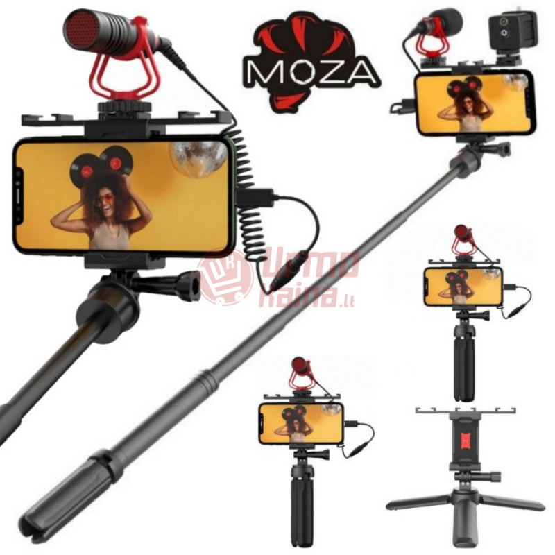 Rinkinys telefonui Gudsen MOZA Mirfak Vlogging Kit MVK02 Rinkinys telefonui Gudsen MOZA Mirfak Vlogging Kit MVK02
