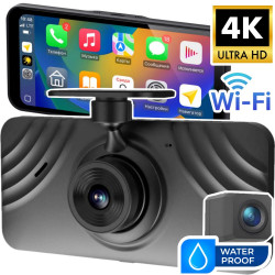 Vaizdo registratorius Neoline Smartway, 2-jų kamerų, 4K su Android Auto ir Apple Carplay